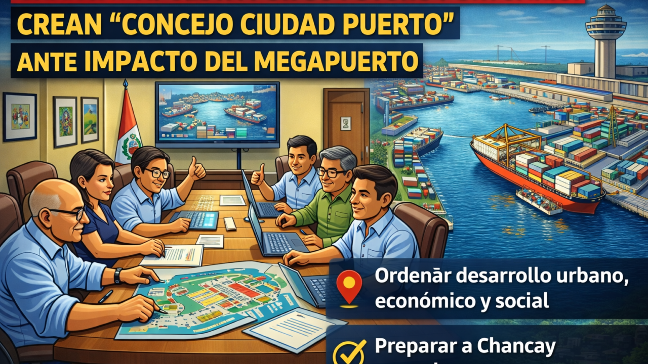 CHANCAY DA PASO CLAVE: APRUEBAN POR UNANIMIDAD EL “CONCEJO CIUDAD PUERTO”