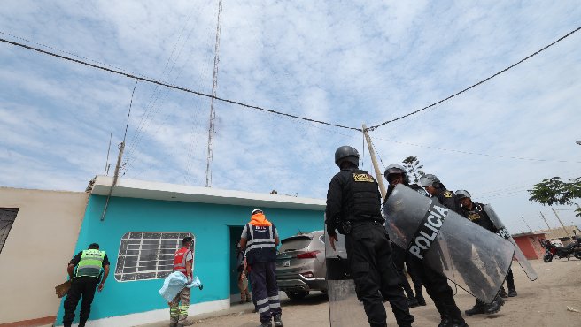 GOLPE A LAS COMUNICACIONES ILEGALES: MTC DESMANTELA CINCO ESTACIONES CLANDESTINAS EN LOS ALREDEDORES DEL PENAL DE HUARAL