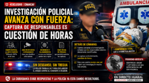 #EXCLUSIVO | LA PNP MUEVE SUS PIEZAS: INVESTIGACIÓN POR ATAQUE A CANDIDATO EN CHANCAY ENTRA EN FASE CLAVE